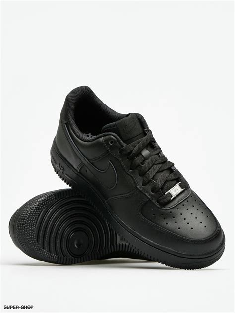 air force 1 07 black sneakers